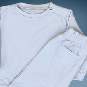 Conjunto pantalón y sudadera de bebé - 18 meses, Baby Blue