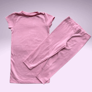 Conjunto vestido y leggings - 2 años, Rosa