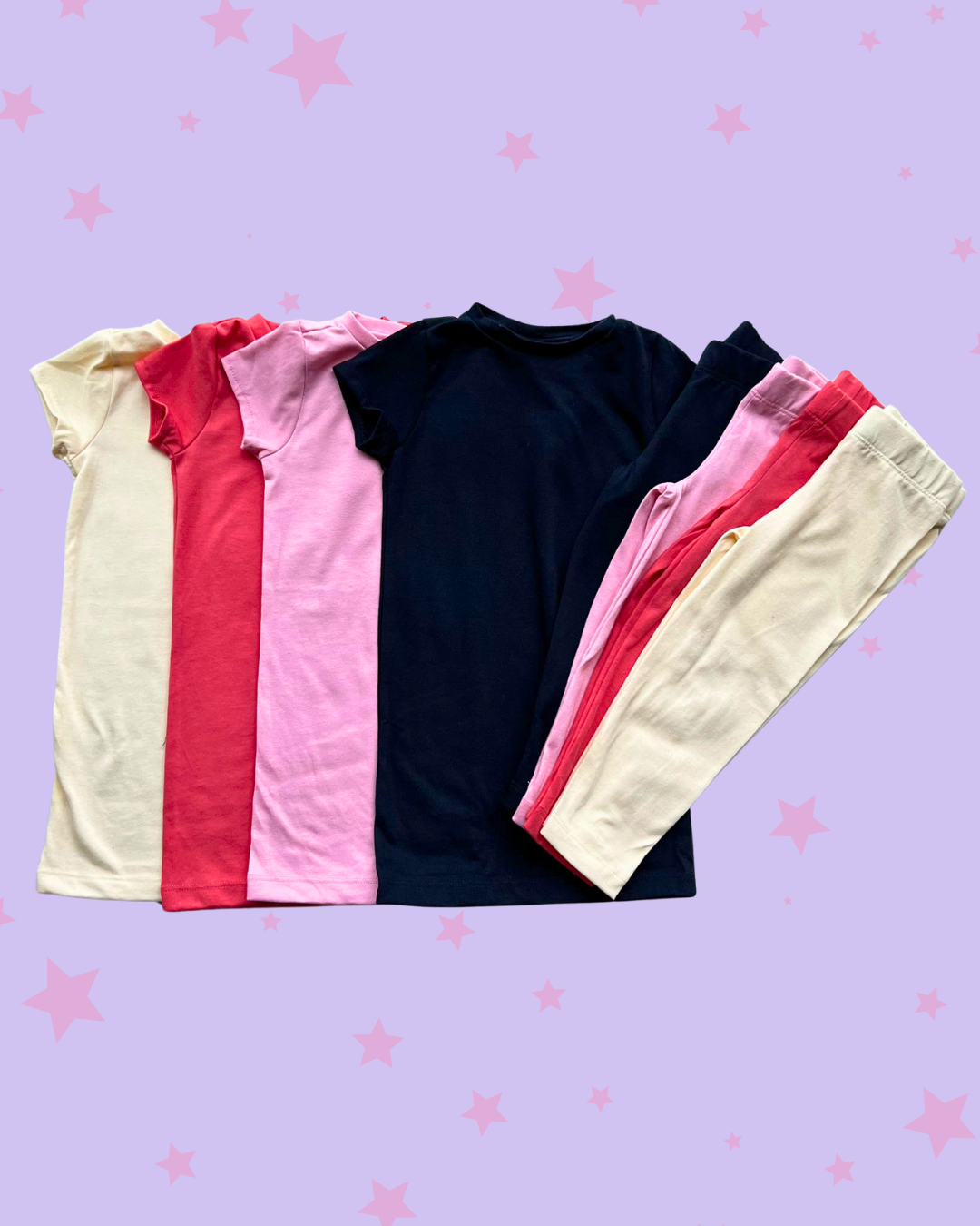 Conjunto vestido y leggings