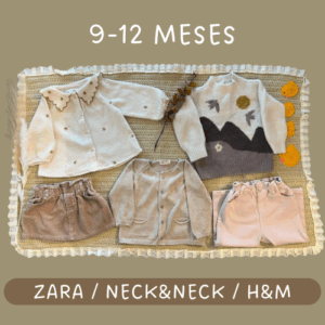 Set de 5 piezas (9-12 meses)