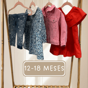 Set de 4 piezas de 12-18 meses (Semi-nuevo)