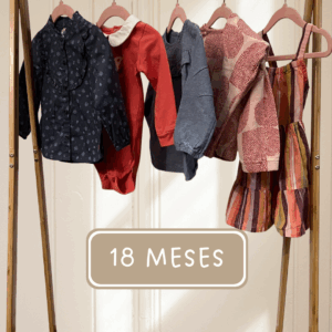 Set de 6 piezas de 18 meses (Semi-nuevos - marcas premium)