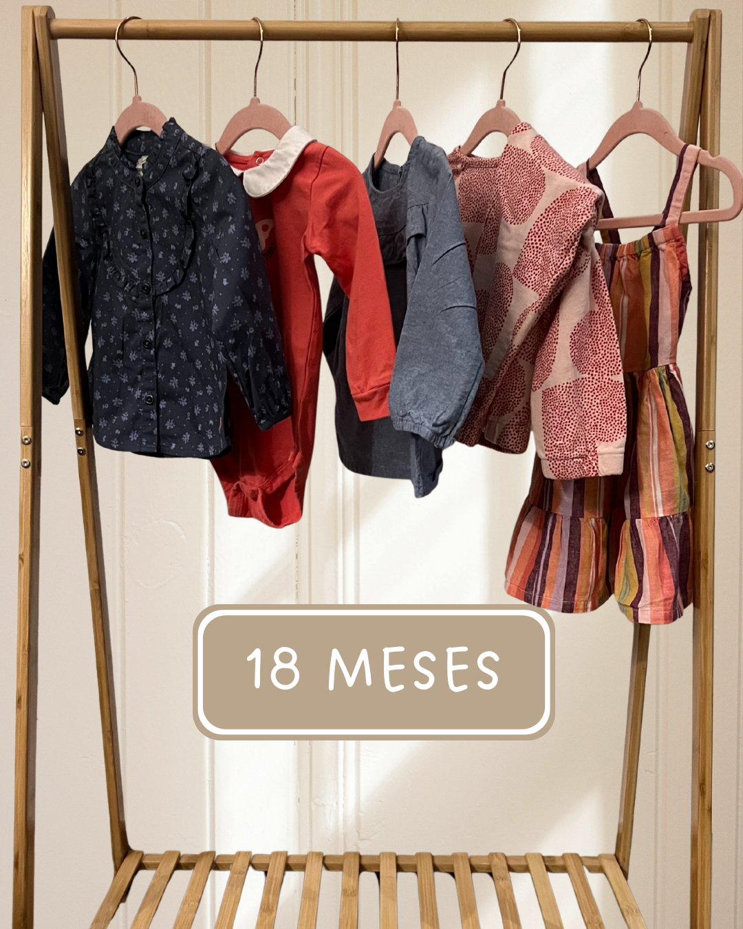 Set de 6 piezas de 18 meses (Semi-nuevos - marcas premium)