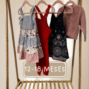 Set de 4 piezas de 12 - 18 meses (Semi-nuevos)