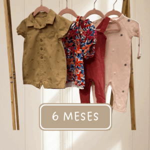 Set de 4 piezas de 6 meses (Semi-nuevo)