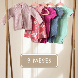 Set de 5 piezas 3 meses (Semi- Nuevos)