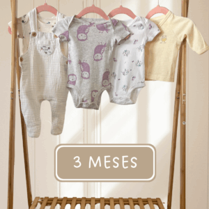 Set de 4 piezas 3 meses (Semi-Nuevos)