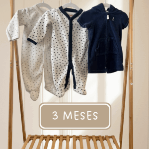 Kit de 3 piezas 3 meses (Semi-Nuevo)