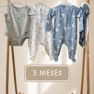 Kit de 5 piezas, 3 meses (Semi Nuevo + Regalo)