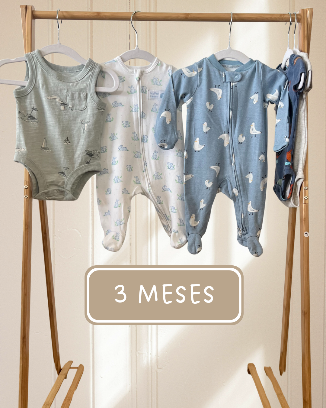 Kit de 5 piezas, 3 meses (Semi Nuevo + Regalo)