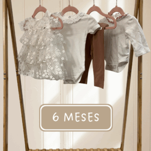 Set de 4 piezas de 6 meses (Semi-nuevos)