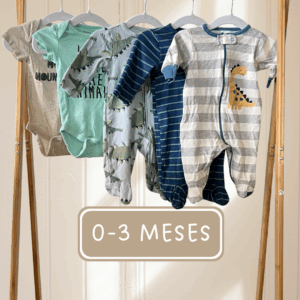 Kit de 5 piezas 0 - 3 meses (Semi-Nuevos)