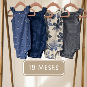 Set de 4 pañaleros Carter’s (Semi-nuevos)