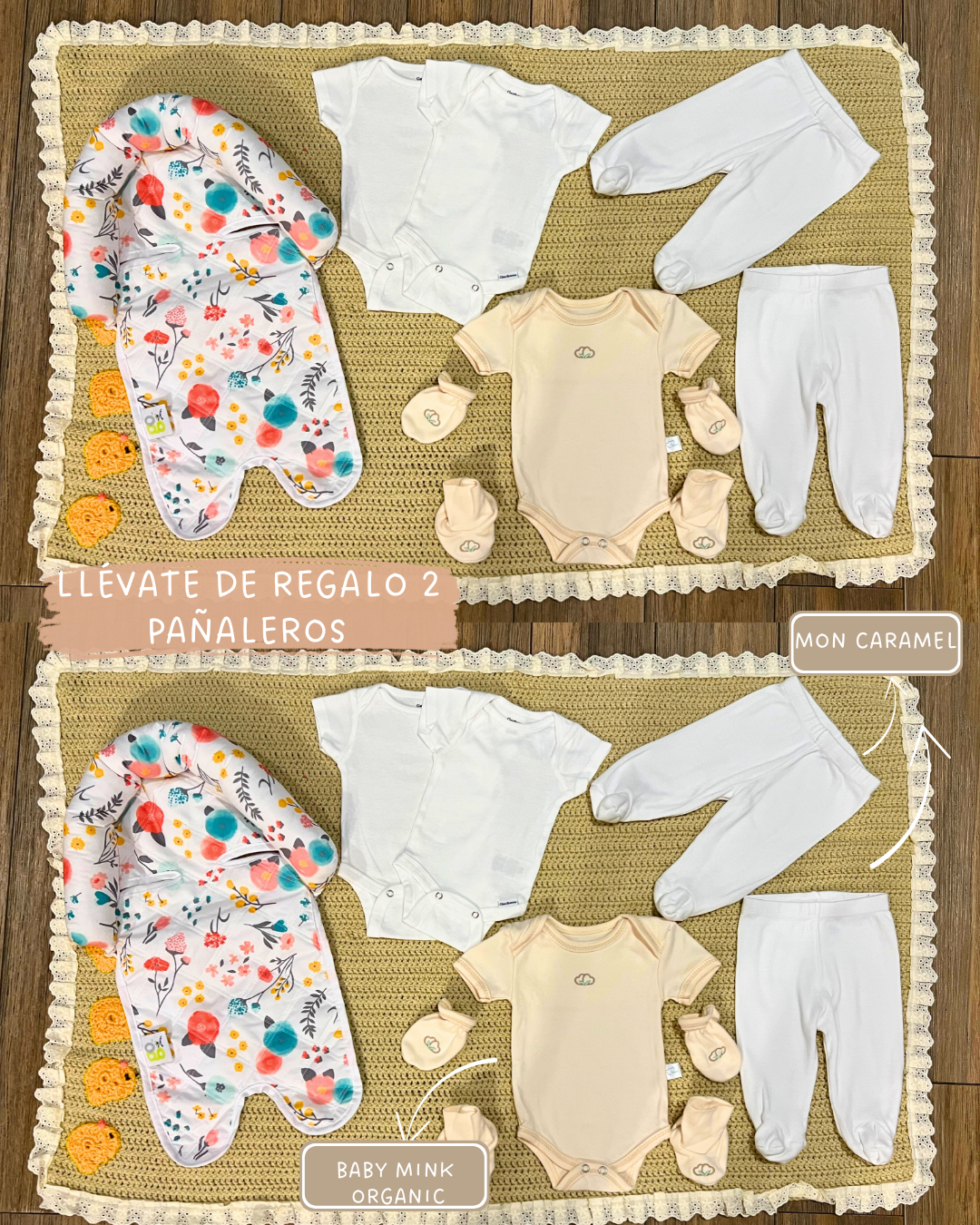 Set de 6 piezas recién nacido (Semi nuevos + regalo) - Image 4